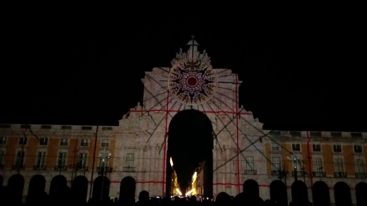 Terreiro do Paço - Maio 2015 - Espectáculo de Luzes