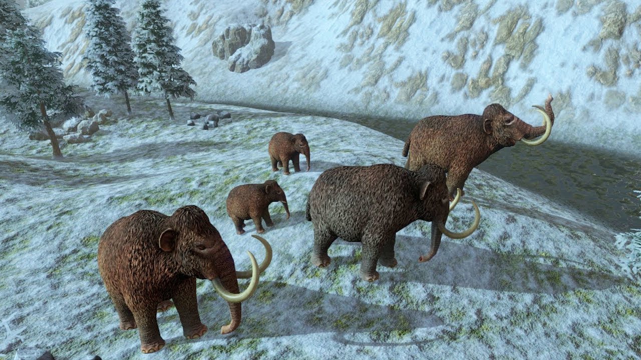 DAWN OF MAN - Great Mammoth Migration - EPIC SURVIVAL Gameplay