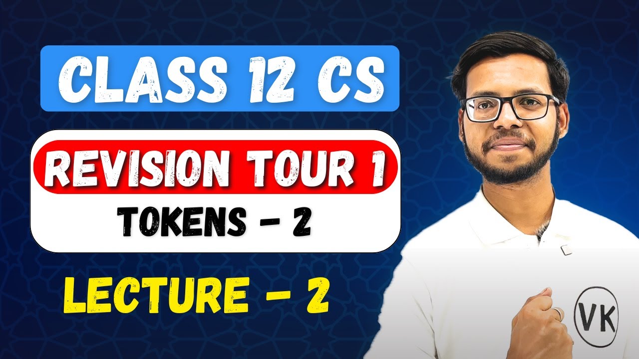 Python Literals Explained | Class 12 Computer Science Revision Tour 1 | CBSE 2026