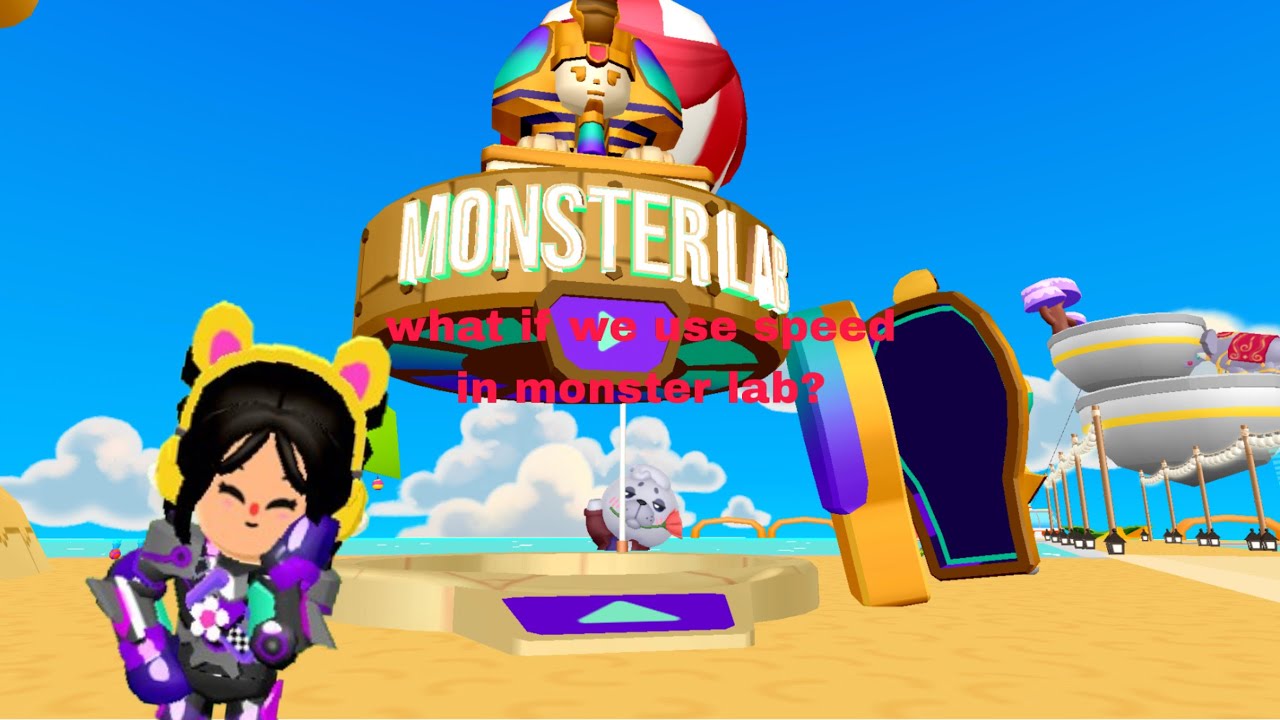 what if we(me and isa)use speed in monster lab?