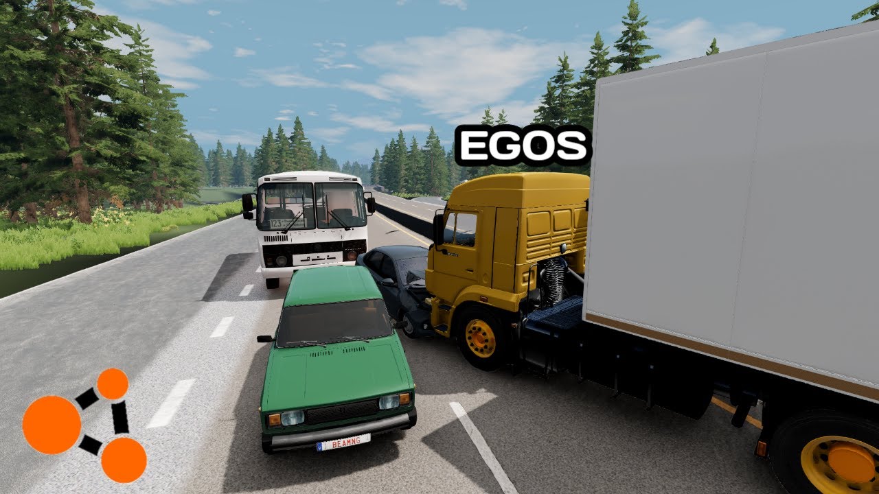 ЖИЗНЬ ДАЛЬНОБОЙЩИКА НА КАМАЗЕ В BeamNG.drive АВАРИИ НА ФУРЕ