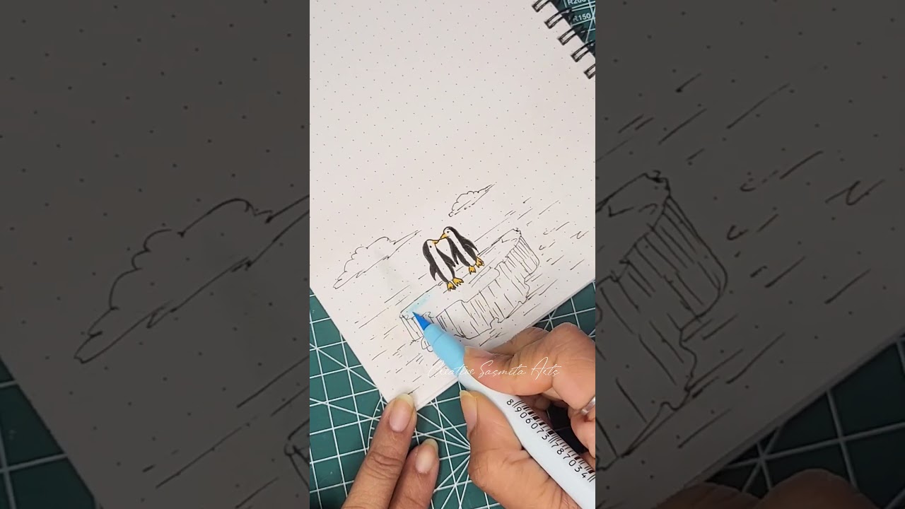 Easy 😍 Page  Corner Design idea ✨️/Miniature 