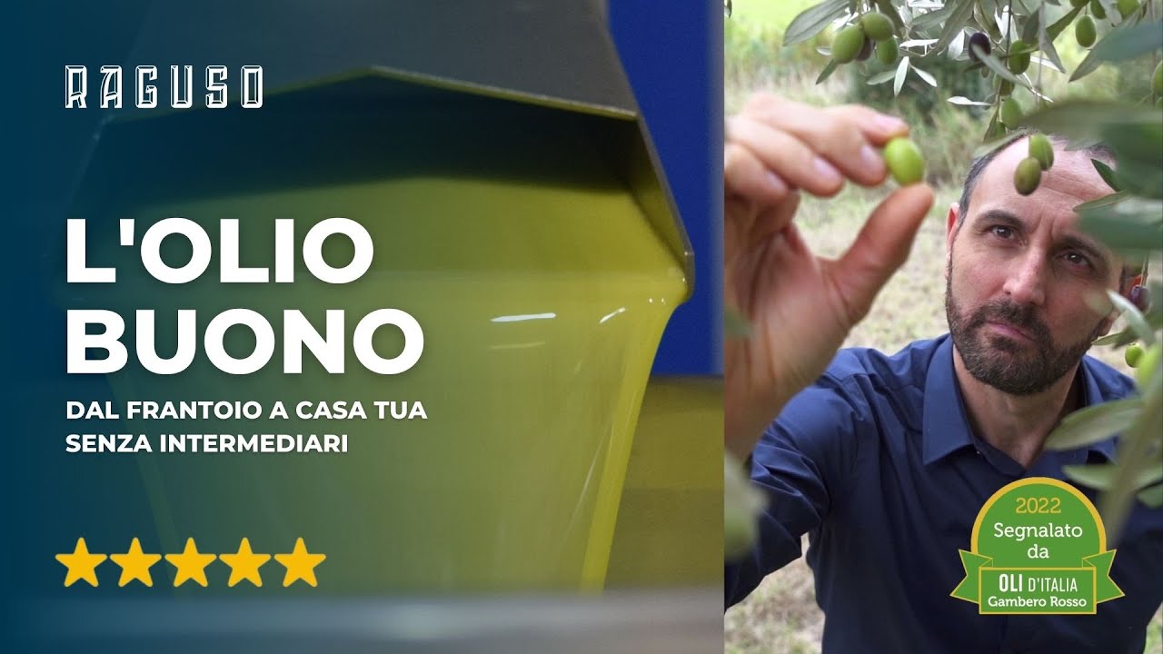 L'olio buono dal Frantoio Raguso a casa tua senza intermediari