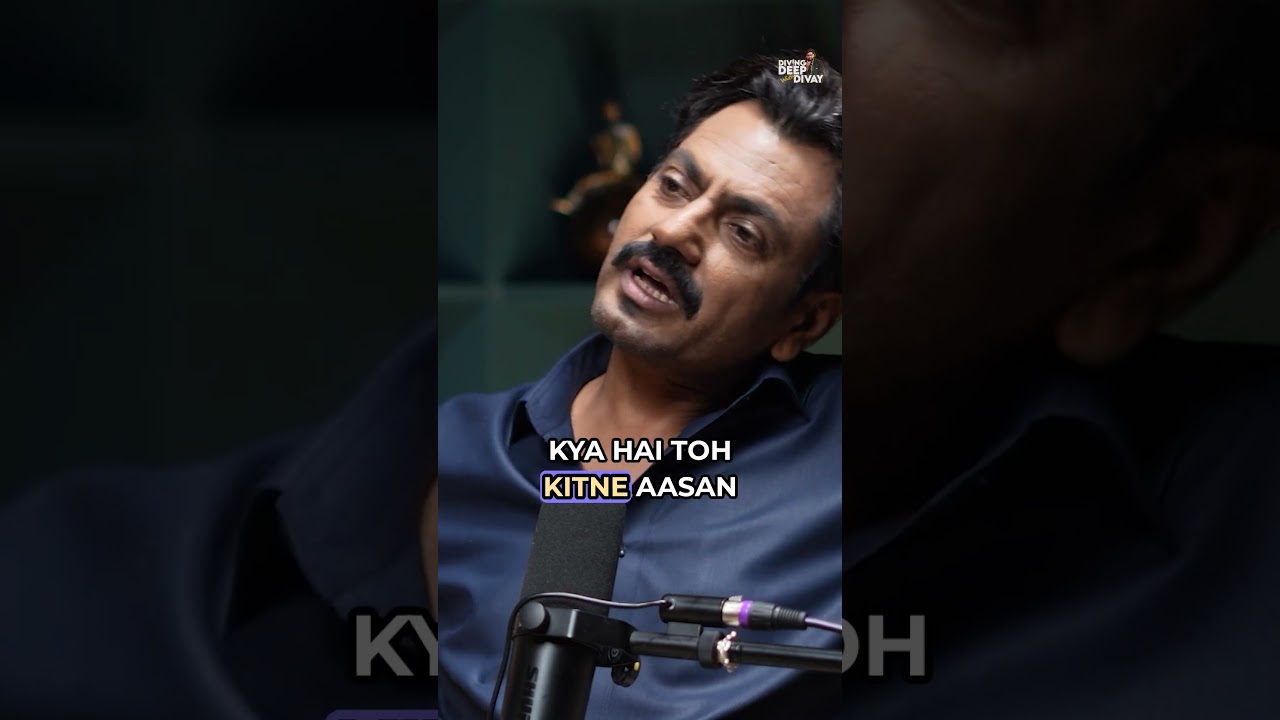 Nawazuddin Siddiqui Explains Method Acting !! 