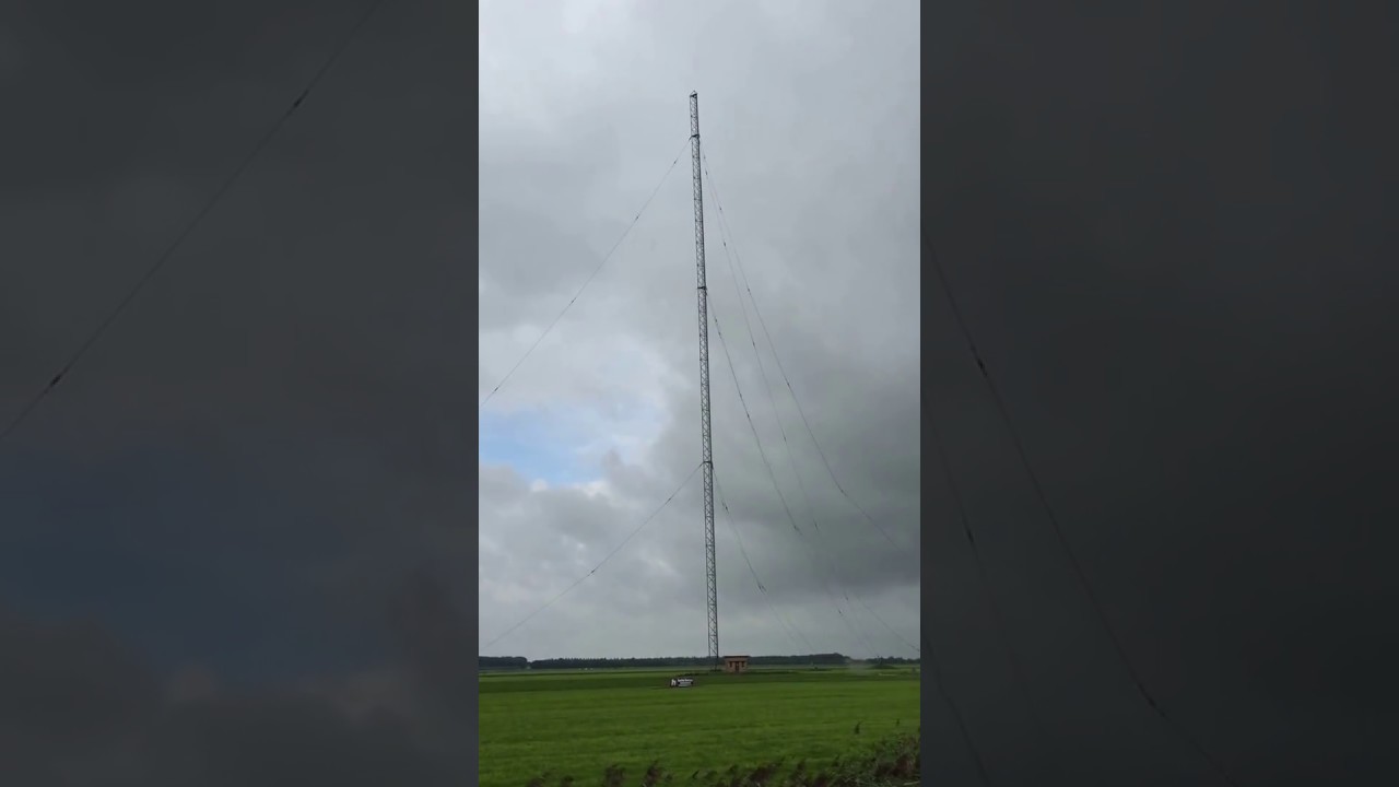 AM zendmast AM675Khz ontmanteld