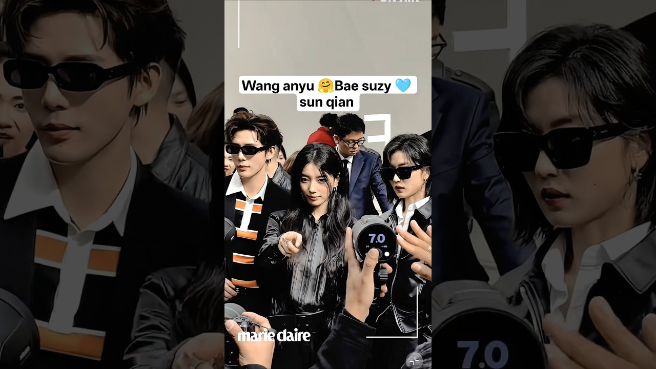 bae Suzy, wang anyu ,sun qian at a fashion event #baesuzy #sunqian #wanganyu #cdrama
