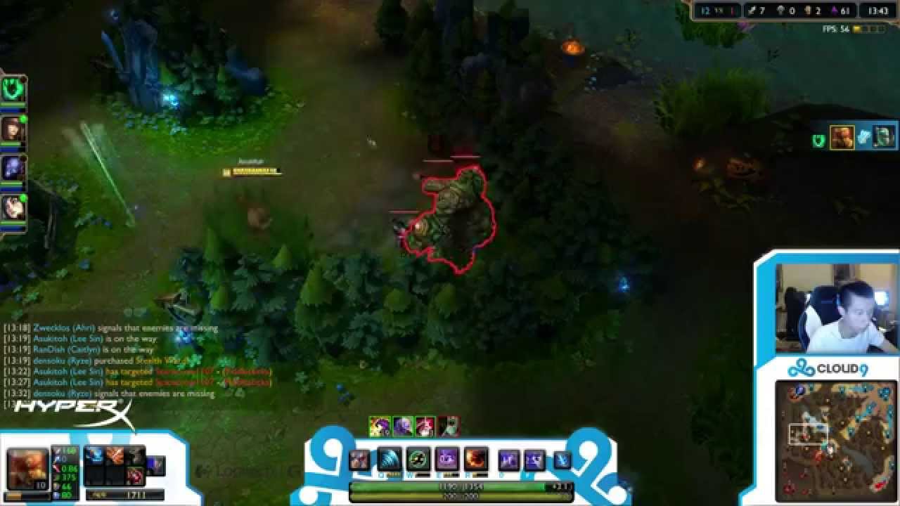 C9 Hai Lee Sin Jungle [Challenger Ranked Solo Queue Mid]
