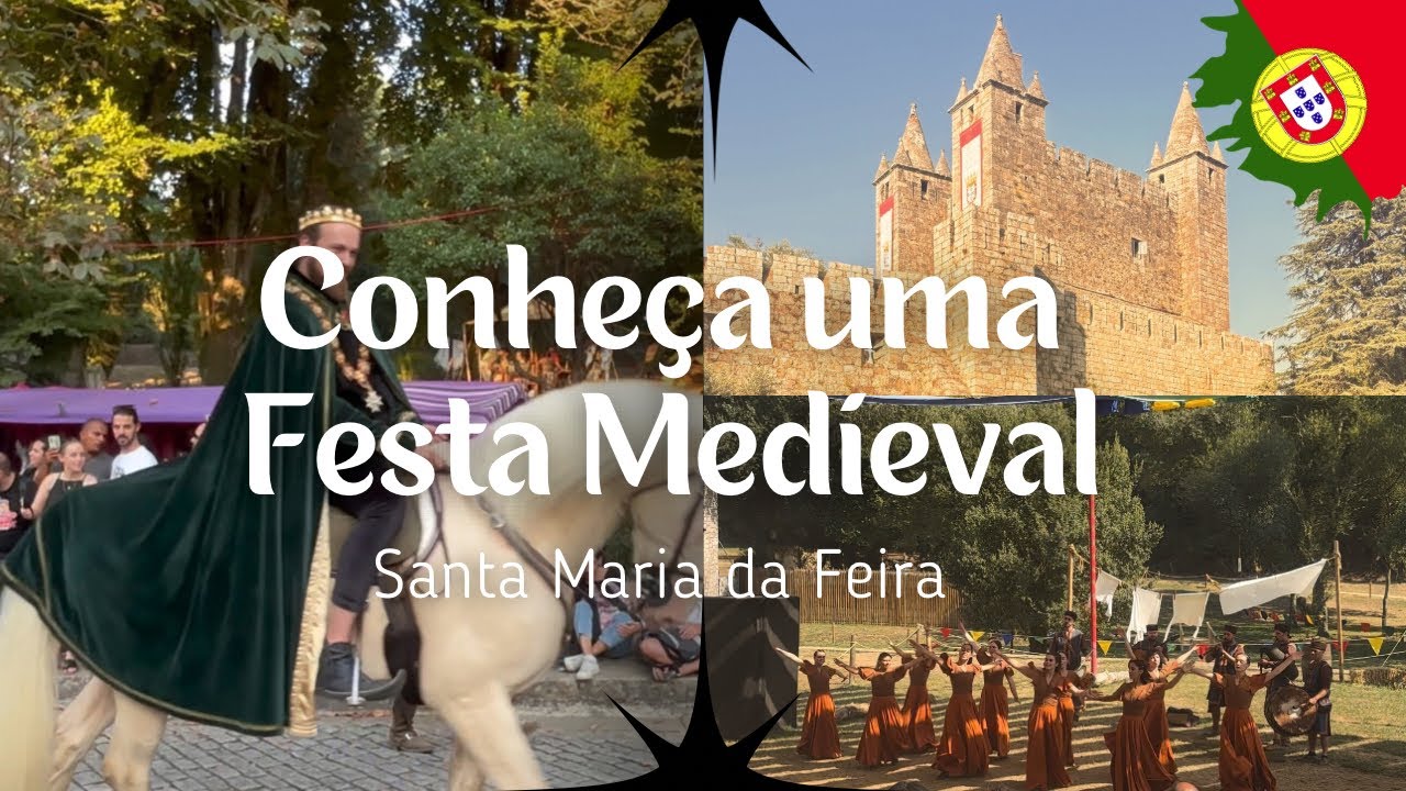Você já viu uma feira medieval  em Portugal?