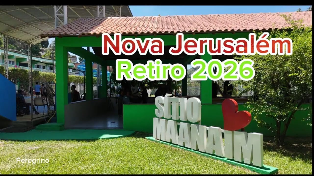 SITIO MAANAIM #Retiro 2026 Vem Buscar Poder - Igreja Nova Jerusalém