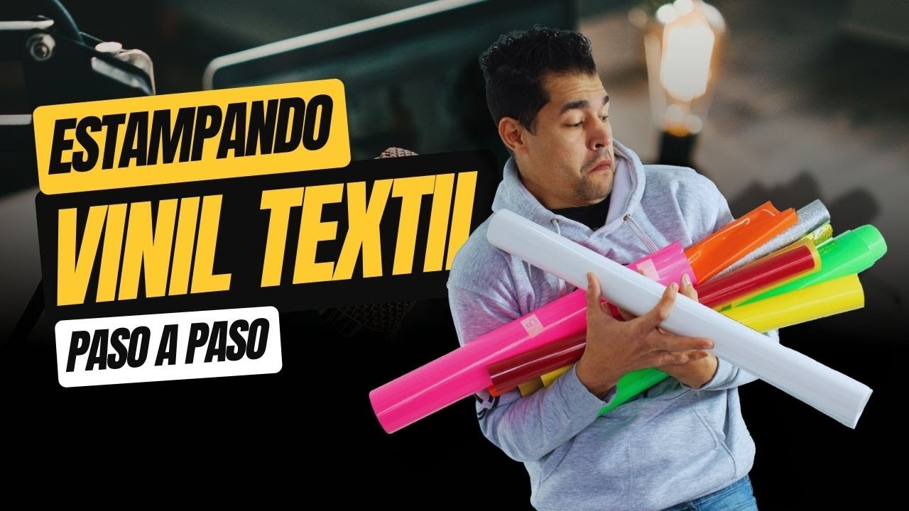 Cómo estampar Vinil textil - PASO A PASO en Gorras