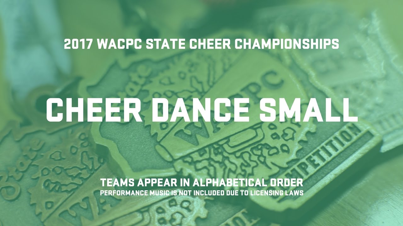Cheer Dance Small - 2017 WACPC State Cheer Championships