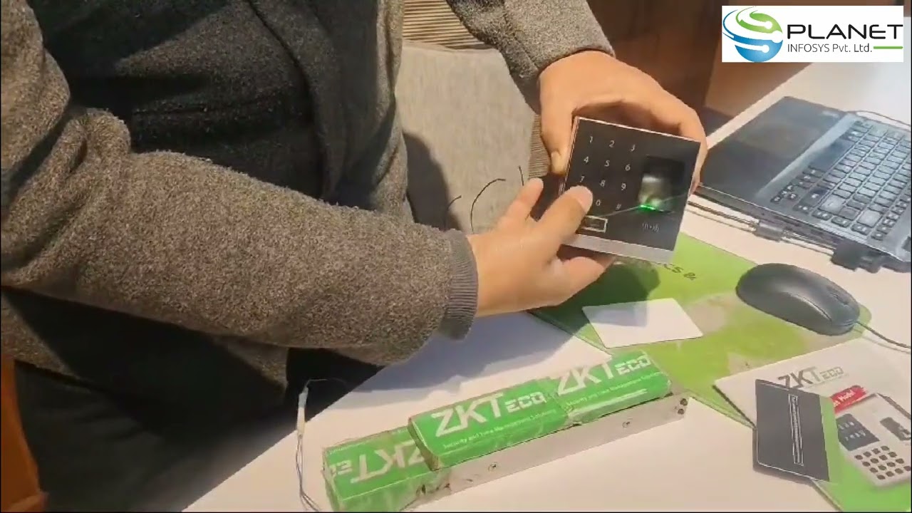 How to Set Password or PIN in ZKTECO X8S Access Control ?