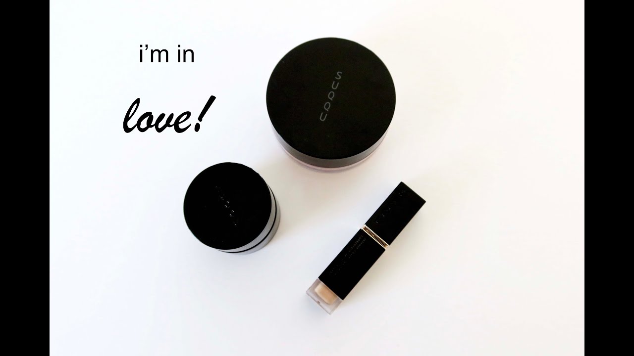 the NEW SUQQU cream foundation, intense cover concealer & soft velvet powder