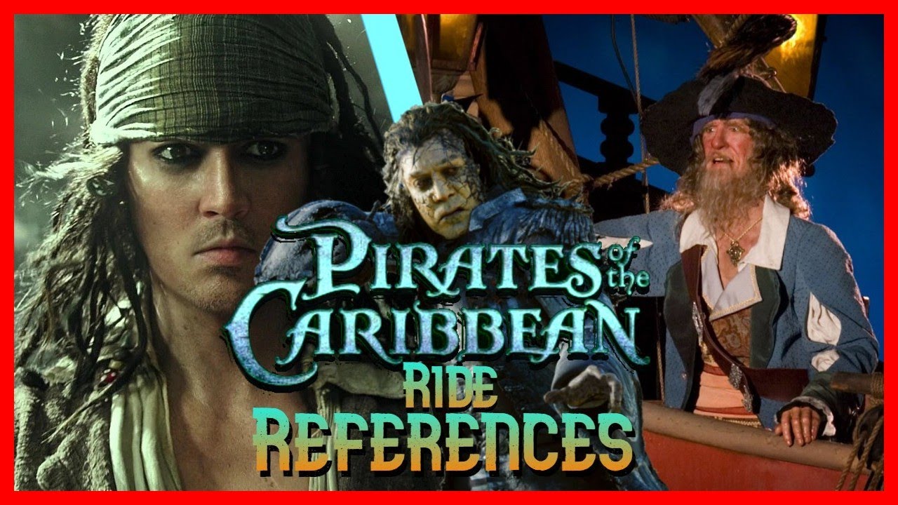 Pirates of the Caribbean Ride References (Pirates 5)