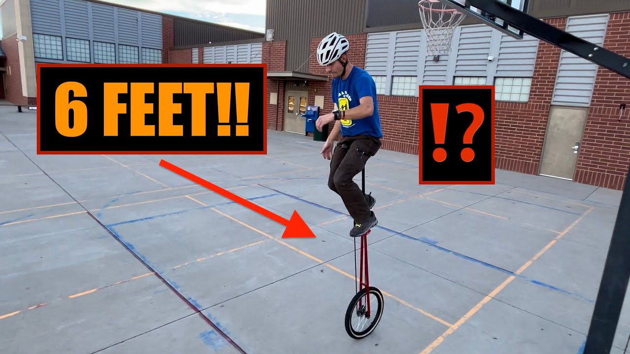 Making a SIX FOOT TALL UNICYCLE