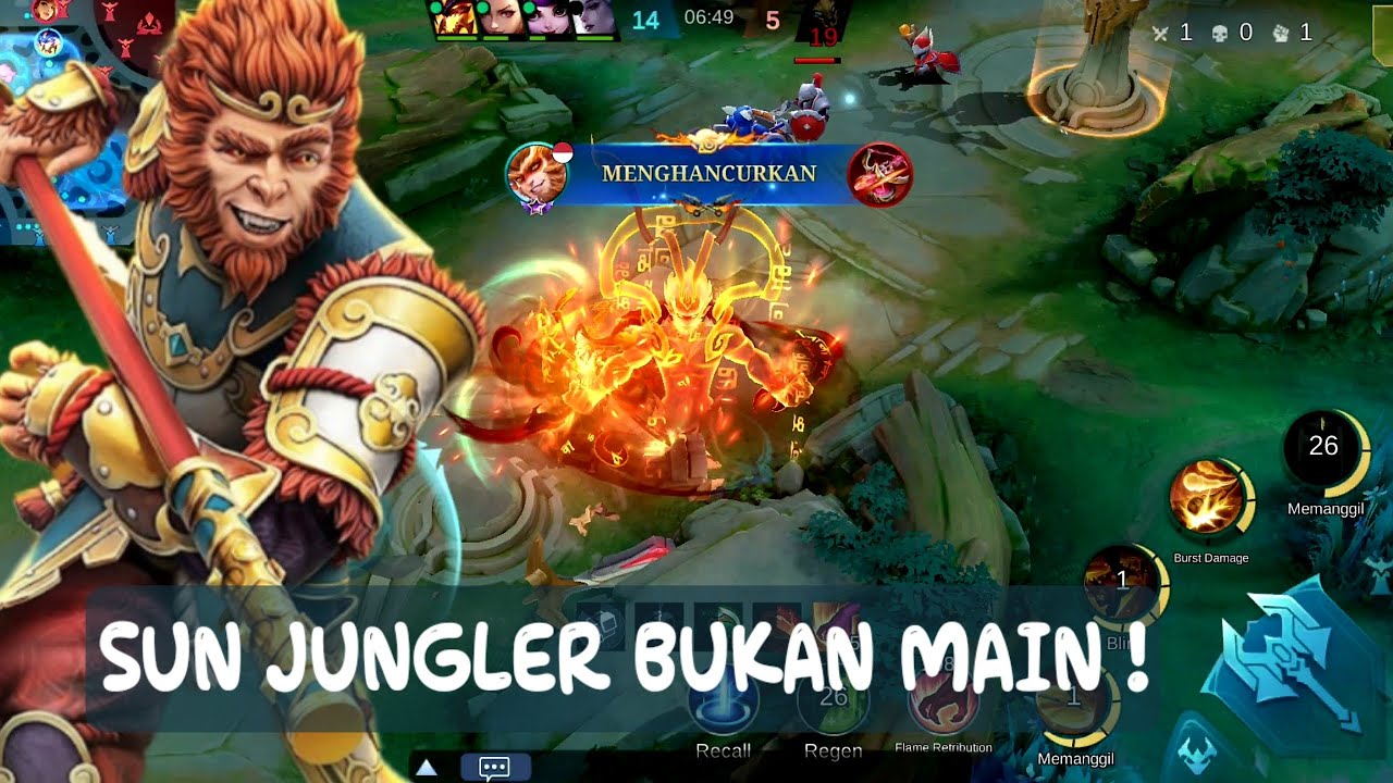 EZ GAME !! GA LOGIS MEMANG SUN !!! WINSTREAK DI TANGAN !!
