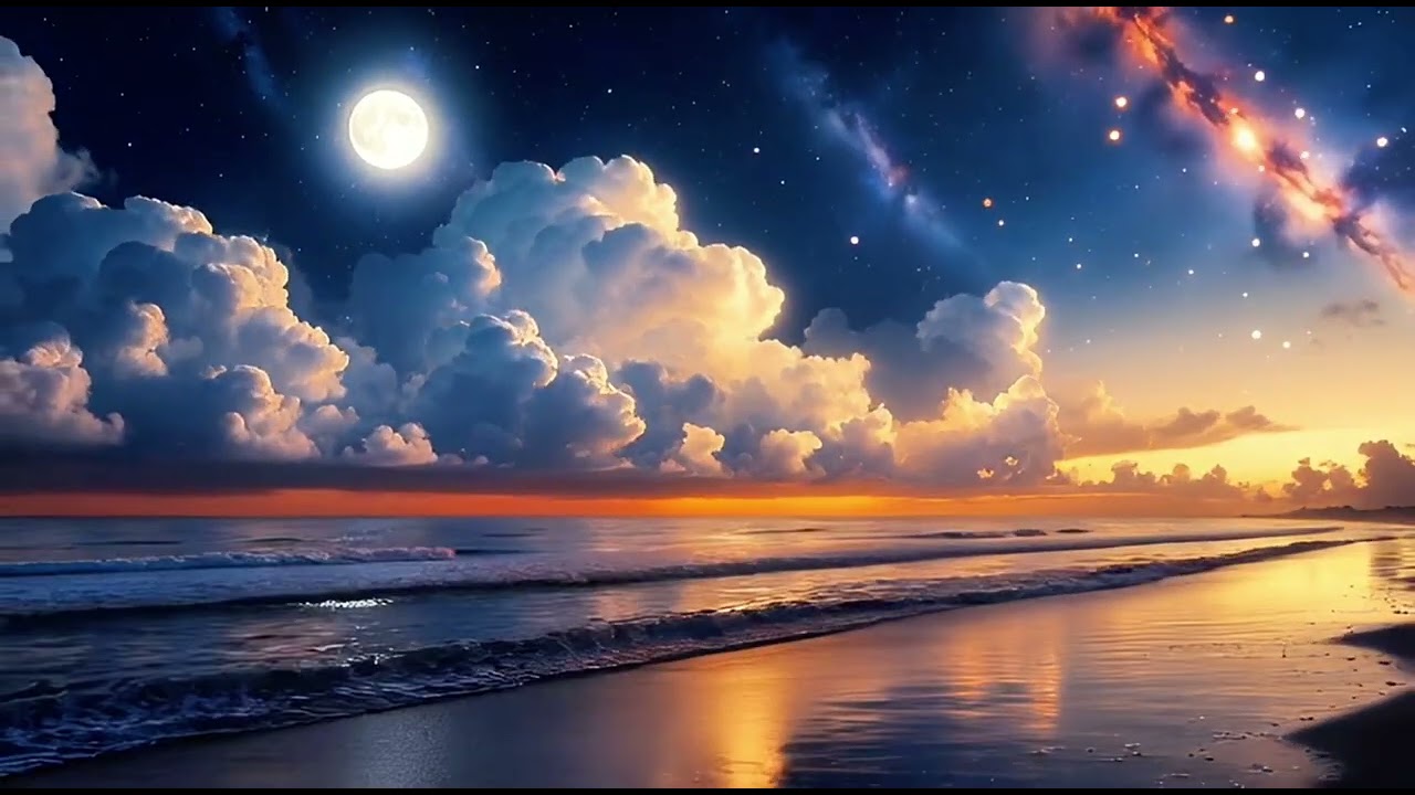 Ocean Sunset Jazz 🌅 Relaxing Waves, Piano & Soft Saxophone | Cozy Evening Ambience