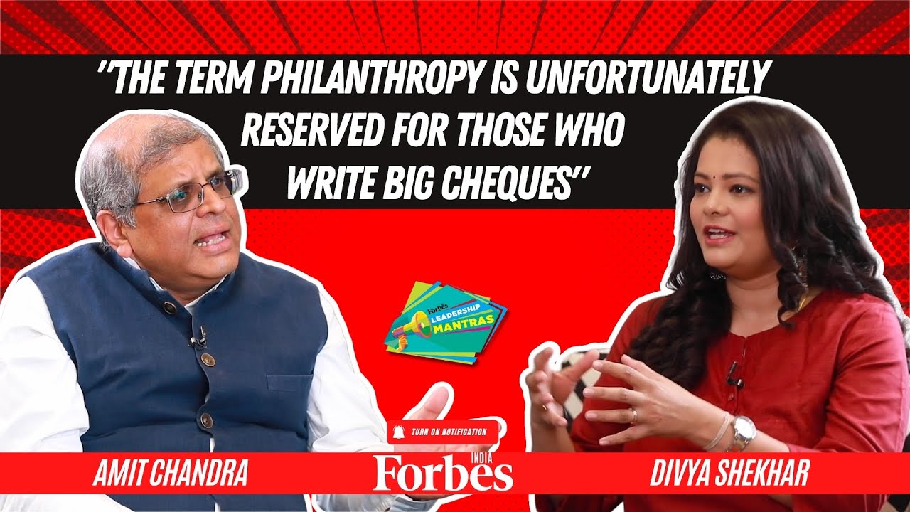 How India can unlock its philanthropic potential, with Amit Chandra | Leadership Mantras