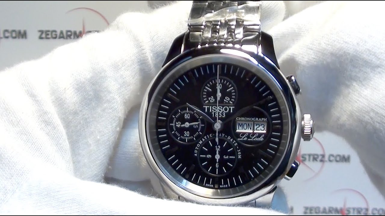Tissot Le Locle Automatic Chronograph Valjoux   T41.1.387.51   zegarmistrz.com