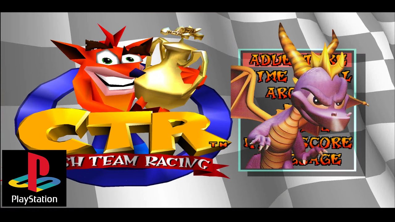 CTR: Crash Team Racing (PlayStation) Playable: Spyro 2: Ripto's Rage!/Gateway to Glimmer - Demo