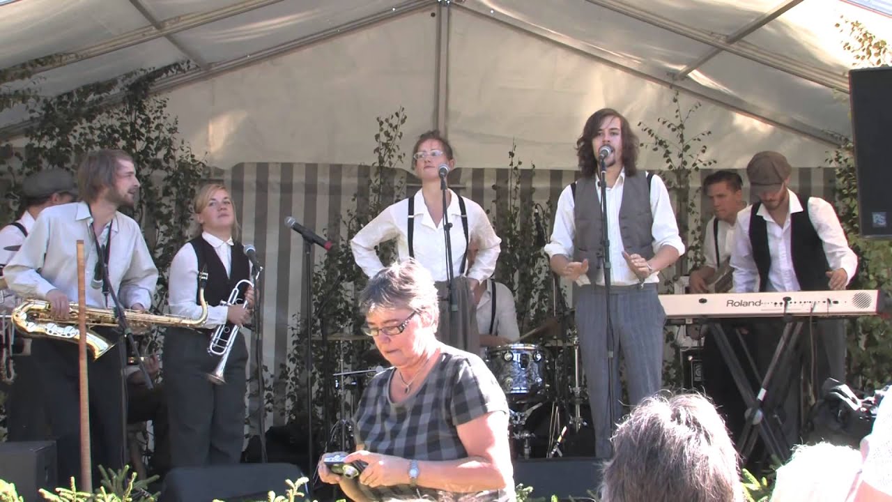 Musikgruppen Glesbygd´n invigning kulturreservatet Gallejaur 2008 film Bernt Selberg