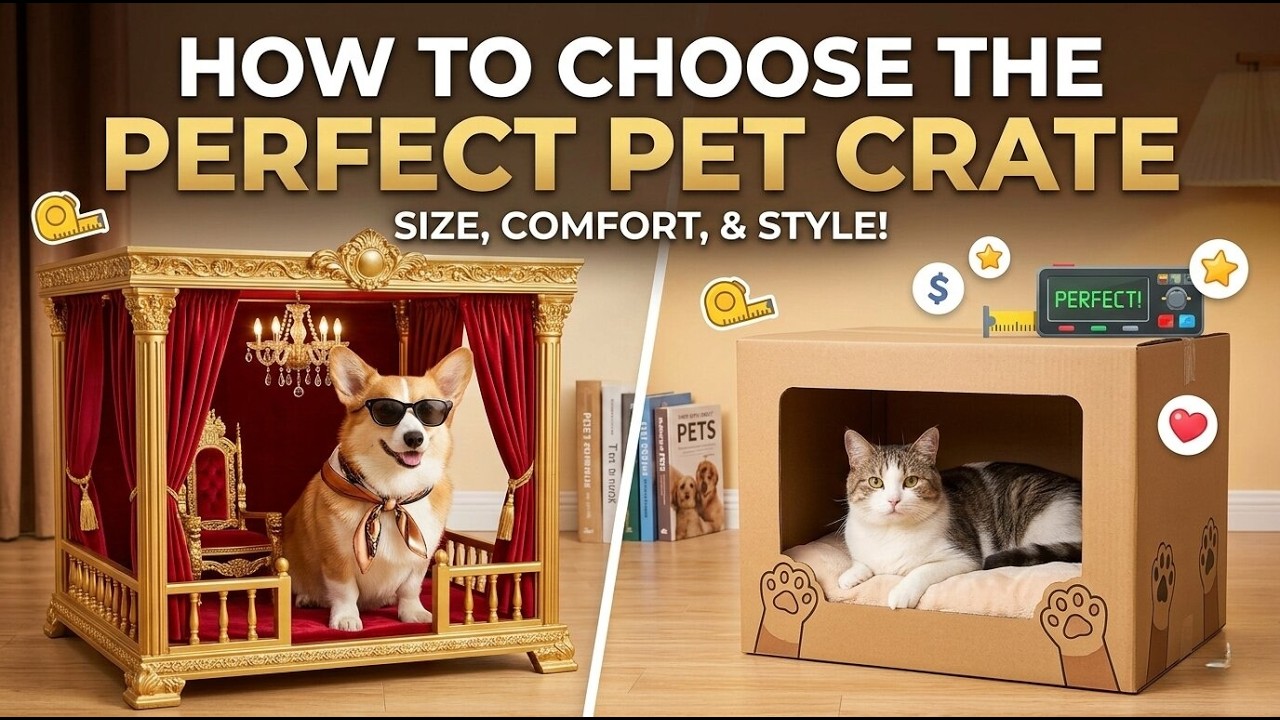 How to Choose the Perfect Pet Crate?