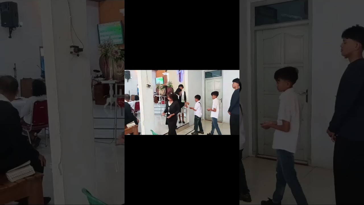 Tukar Pelayanan dlm rangka HUT Sinode GKJ ke 95 th.GKJ Sampangan Kradenan Semarang di GKJ Sambirejo