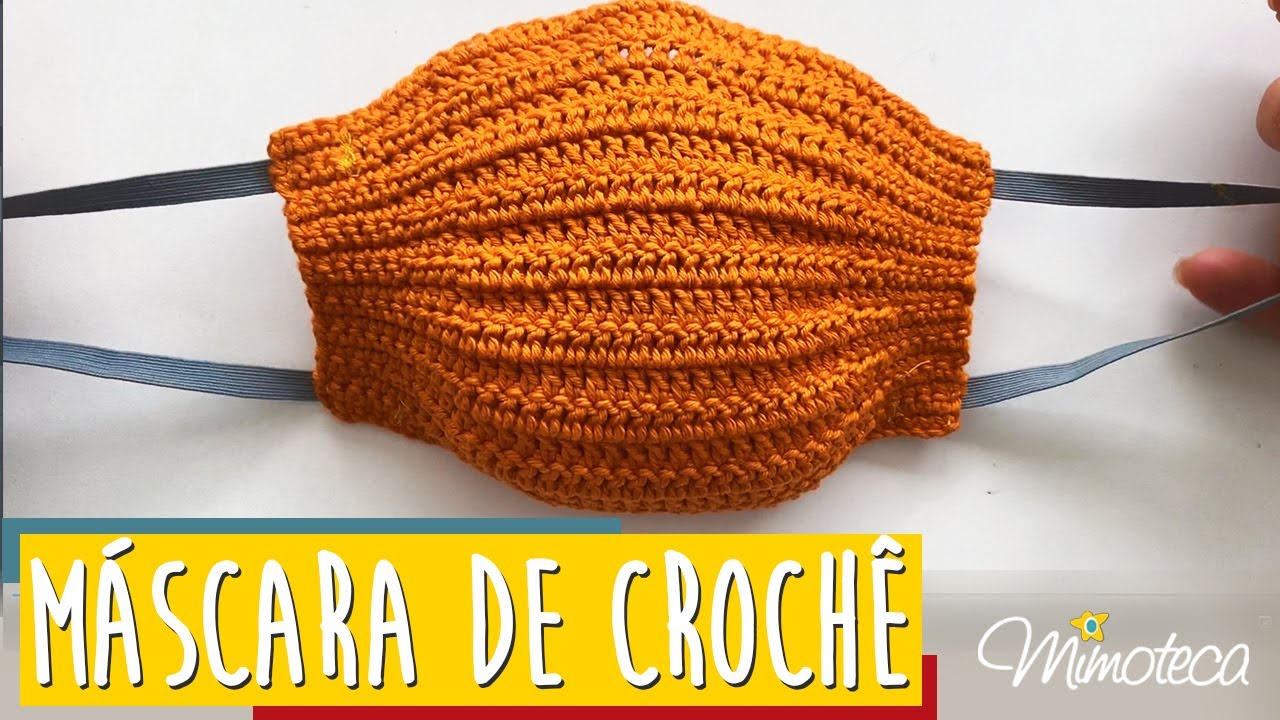 MÁSCARA DE CROCHÊ  - RECEITA AMIGURUMI #17