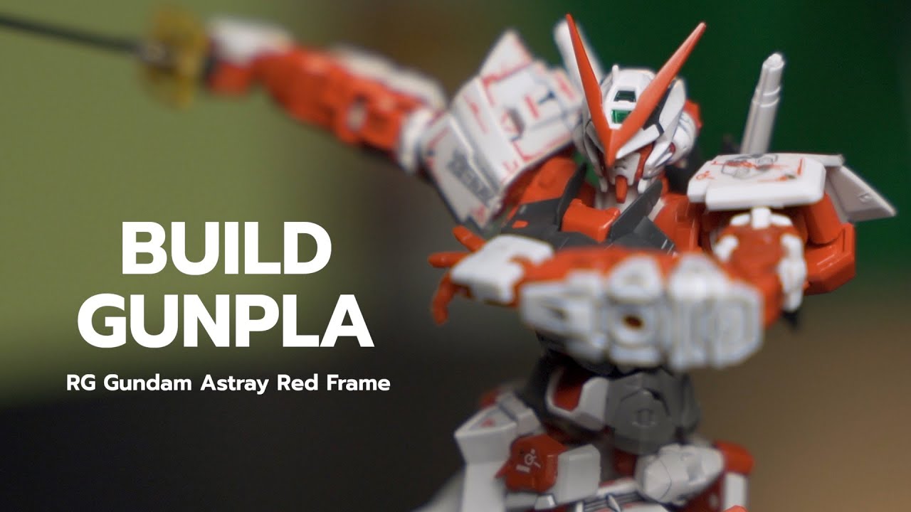 RG Gundam Astray Red Frame | Build Gunpla | ASMR |