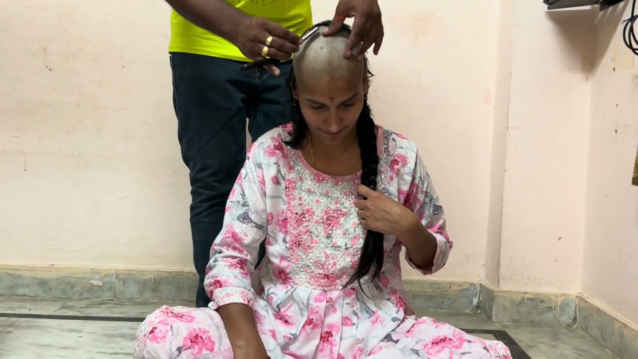 Braided Shave Hair Donation For Cancer Patients  contact 9666406586  #hair #headshave #free wigs
