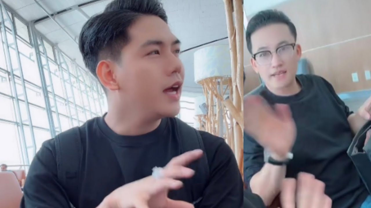 Hà Trí Quang cùng Thanh Đoàn ra sân bay chuẩn bị đi Thượng Hải