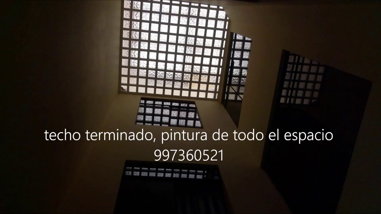 techo de hierro y vidrio