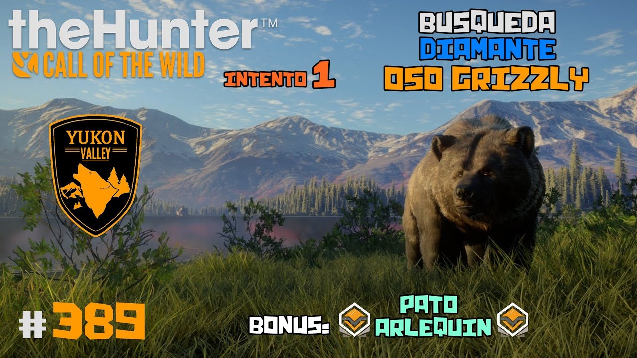 🦌theHunter: Call of the Wild #389 | EN BUSCA DEL DIAMANTE DE OSO GRIZZLY - INTENTO 1 | Español