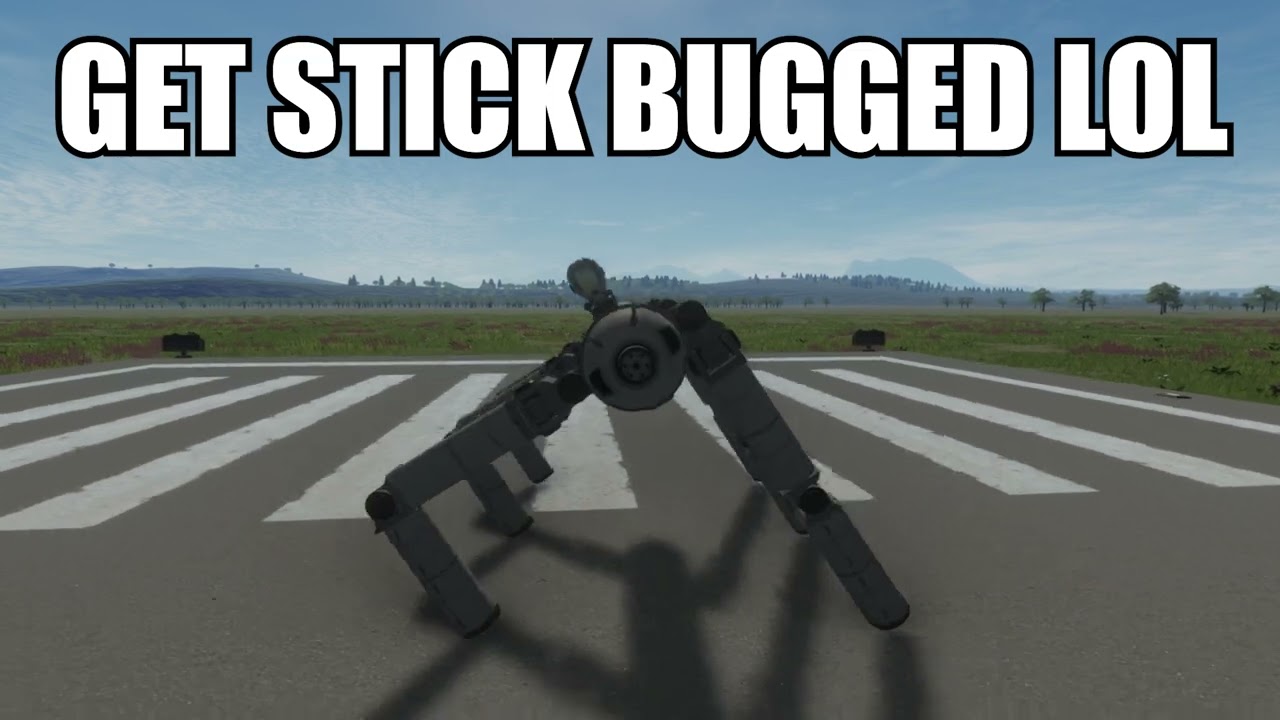 GET KERBAL STICK BUGGED LOL