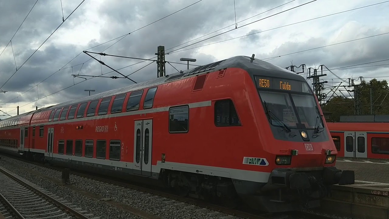 BR 114 mit RE50 in Frankfurt Süd