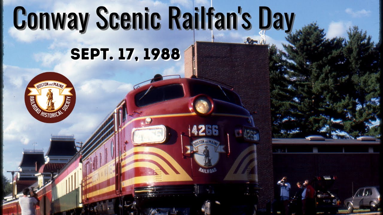 Conway Scenic Railroad Railfan's Day — Sept. 17, 1988