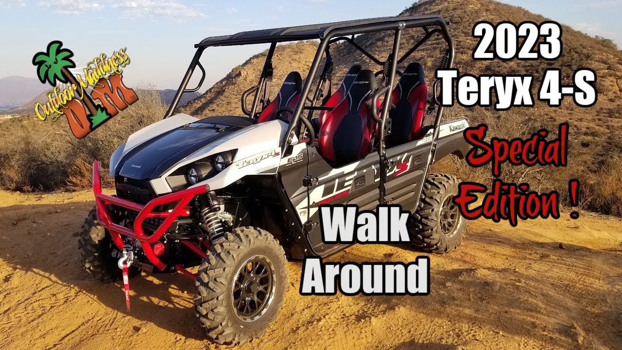 2023 Kawasaki Terxy 4-S Special Edition Walk Around