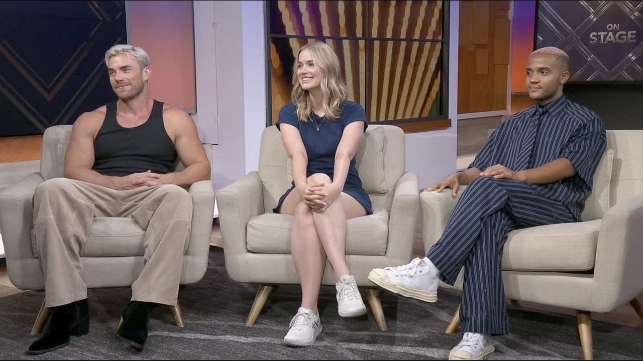 Elizabeth Lail, Zane Phillips & Nic Ashe @ NY1 'On Stage', 'Pretty Perfect Lives'