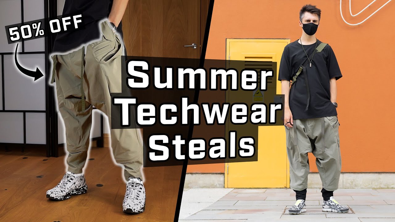 Мои лучшие летние кражи Techwear (и как я их получил)