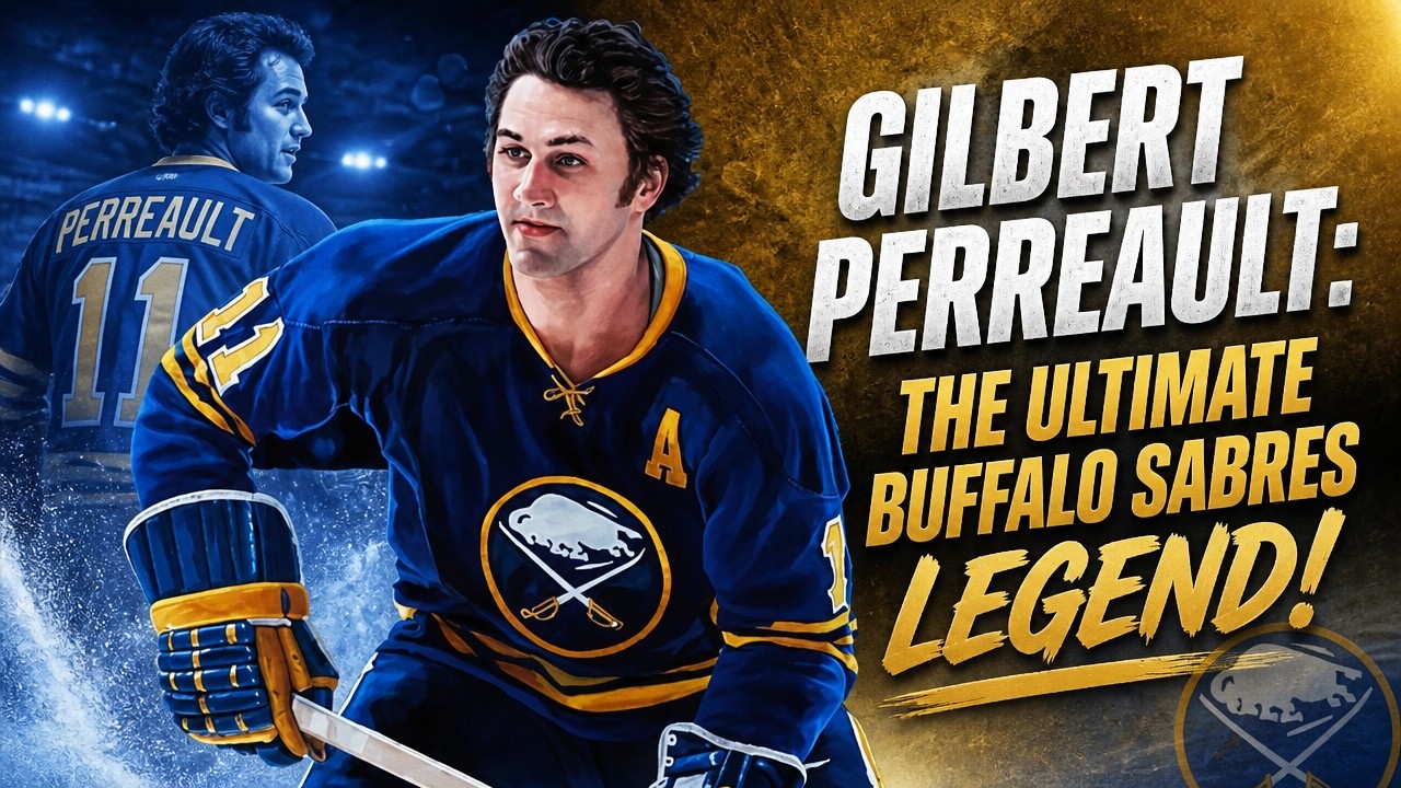 GILBERT PERREAULT's UNFORGETTABLE NHL CAREER HIGHLIGHTS!