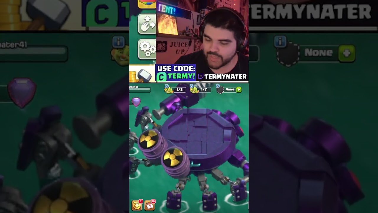 The Crossover Scenery has the MEGA CRAB From Boom Beach?!? (Clash of Clans)
