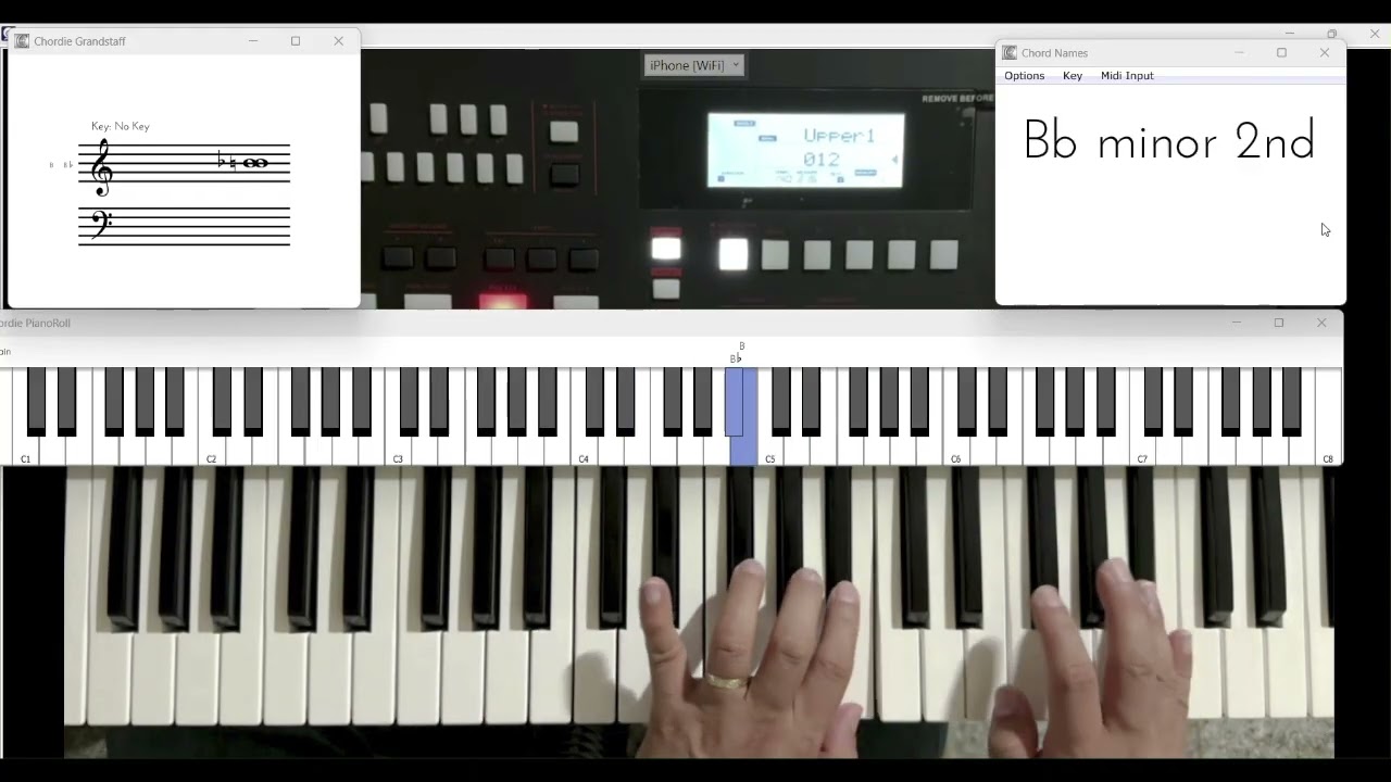 Ejercicio de calentamiento   Piano RCC