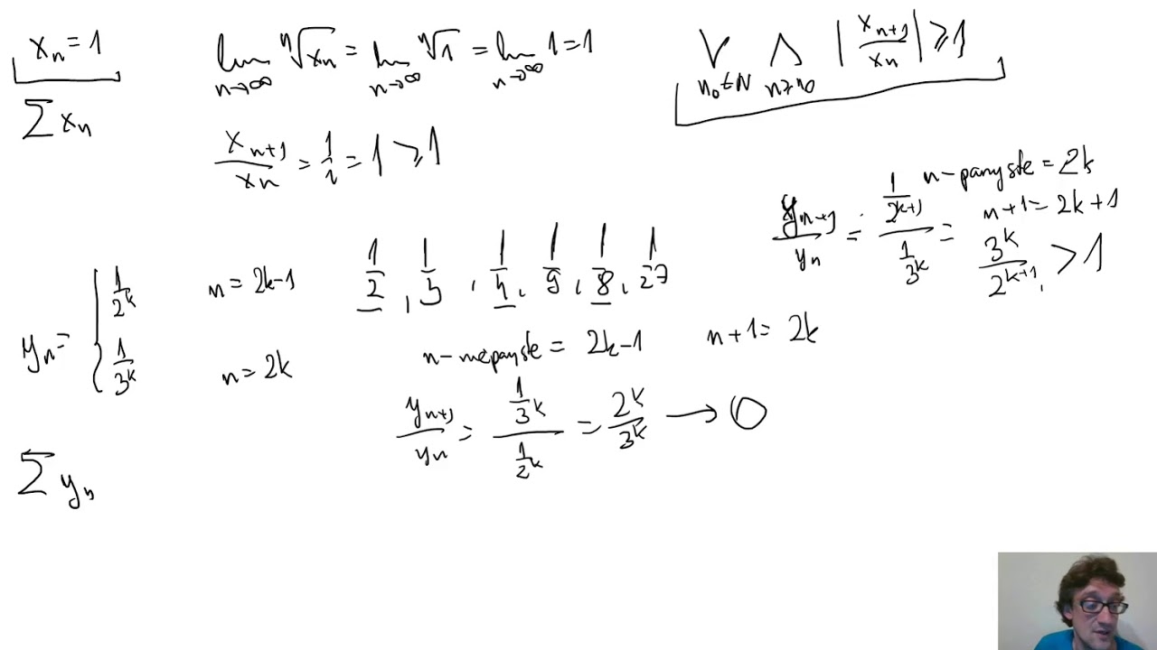 Czy kryterium Cauchy'ego i d'Alemberta różnią się od siebie?