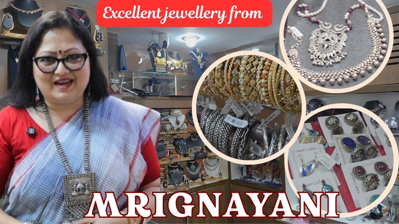 MRIGNAYANI - Jewellery is not an accessory , it's the signature of your unique  style ।।