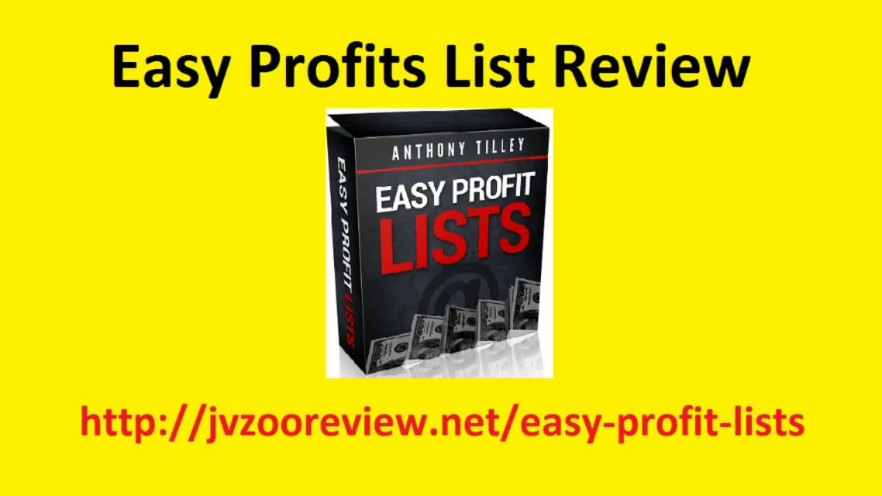 Easy Profits List Review And Bonus