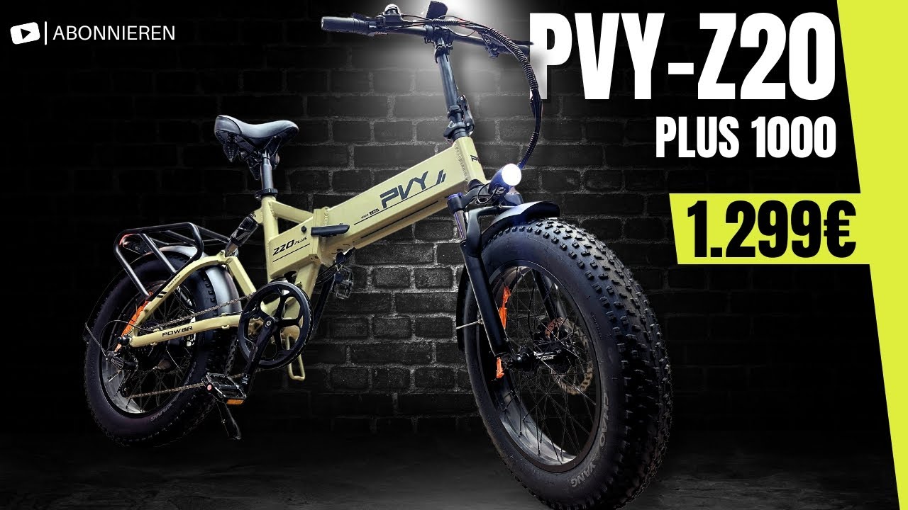 PVY Z20 Plus 1000 🫨 Der E-Bike Kick für Adrenalinjunkies! 🚵‍♂️💨 #E-Bike Test #PVY #Power #Test