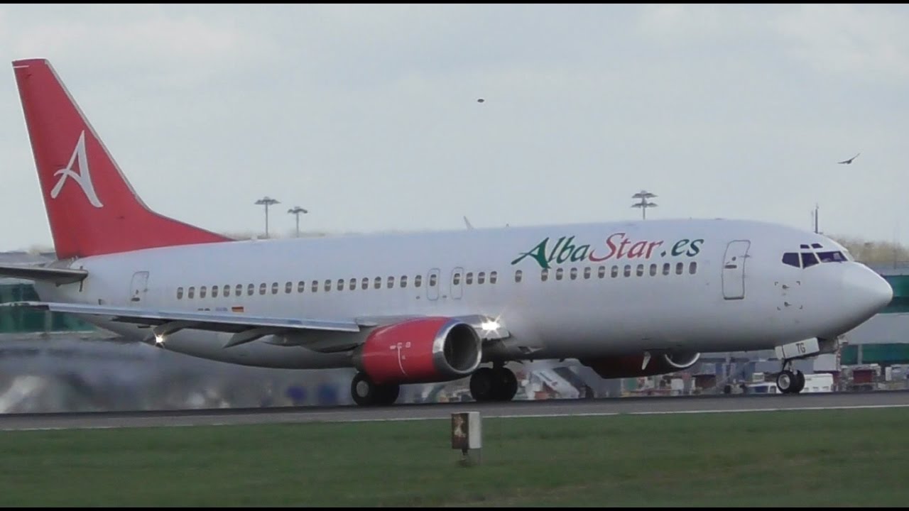Alba Star Boeing 737-400 at Stansted Airport