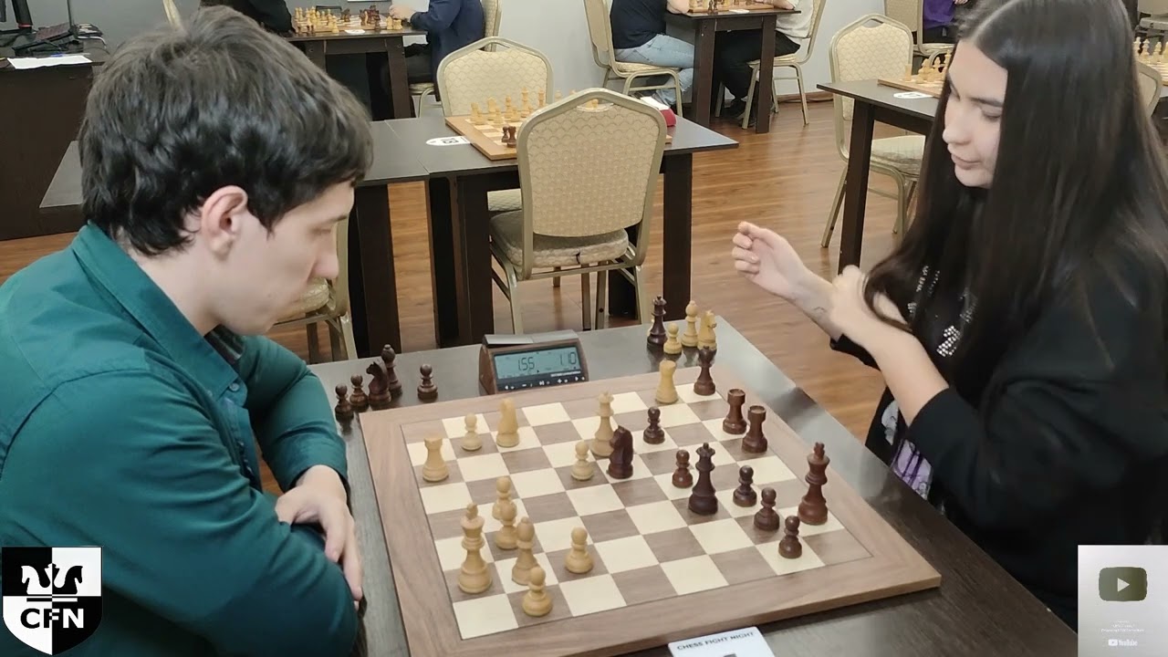 CM A. Krylov (2266) vs D. Salimova (1694). Chess Fight Night. CFN. Blitz