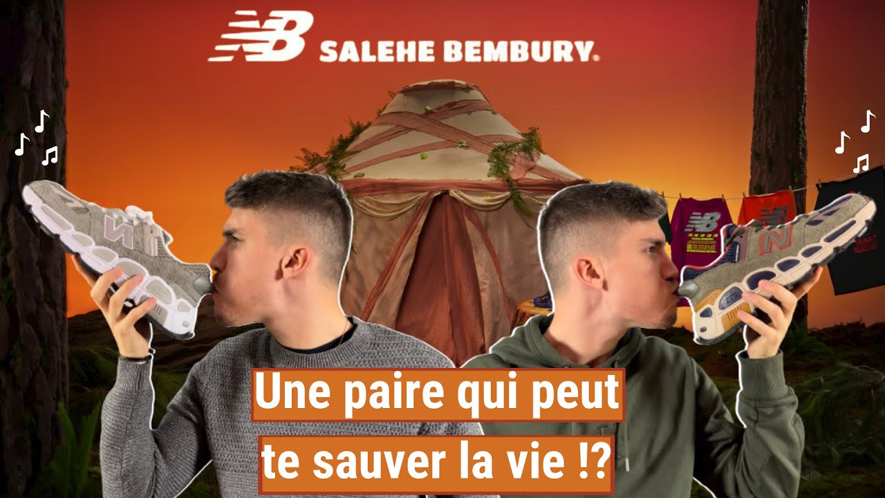 UNE PAIRE QUI PEUT TE SAUVER LA VIE ?! review & onfeet de la New Balance 574 x Salehe Bembury