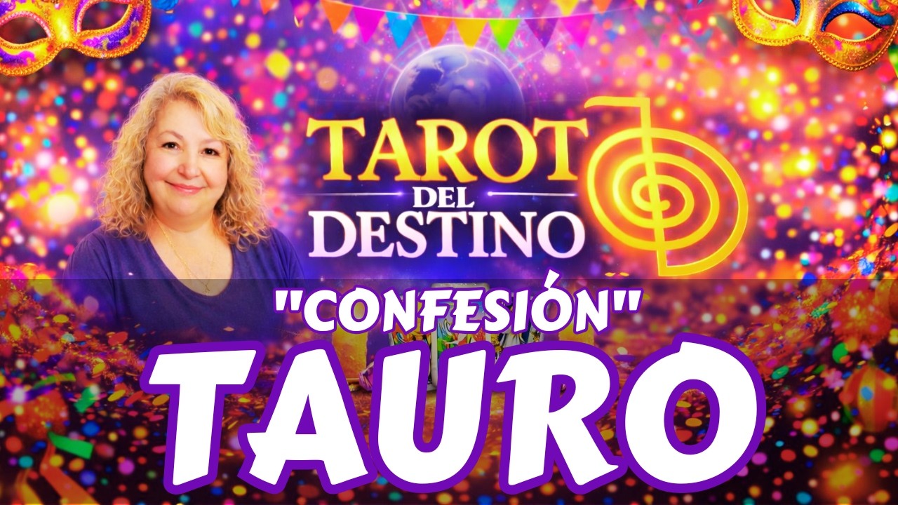 TAURO ♉ YA NO PUEDE CALLARLO… VIENE A DECIRTE LO QUE SIENTE | Tarot del Destino #tauro